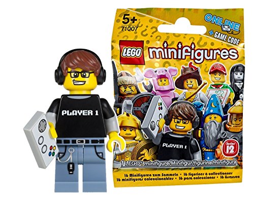 レゴ (LEGO) ミニフィギュア シリーズ12 ビデオゲーム好きな男 未開封品 (LEGO Minifigure Series12 Video Game Guy) 71007-4