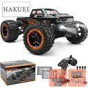ラジコンカー こども向け HBXラジコンカー オフロード 4WD 1/16 RTR RCカー 2.4Ghz リモコンカー 40 km/h 高速 競技可能 レーシング ラジコンカー こども向け 人気 オフロード 全地形対応 こども向け オフロード ラジコンモンスター防水トラック 最新型 USB充電式 耐衝撃