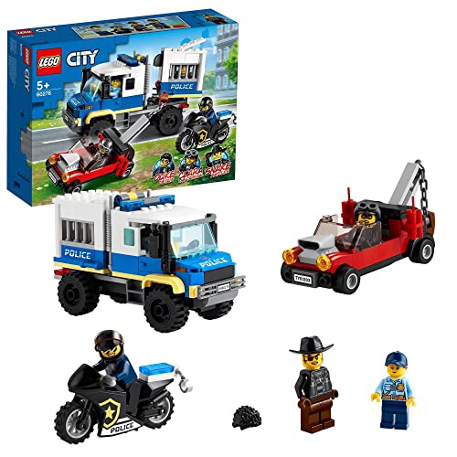 楽天HAKUEIレゴ（LEGO） シティ ドロボウの護送車 60276 おもちゃ ブロック プレゼント 警察 けいさつ 乗り物 のりもの 男の子 女の子 5歳以上