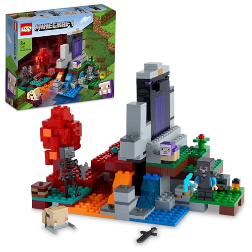 楽天HAKUEIレゴ（LEGO） マインクラフト 荒廃したポータル クリスマスギフト クリスマス 21172 おもちゃ ブロック プレゼント テレビゲーム 男の子 女の子 8歳以上