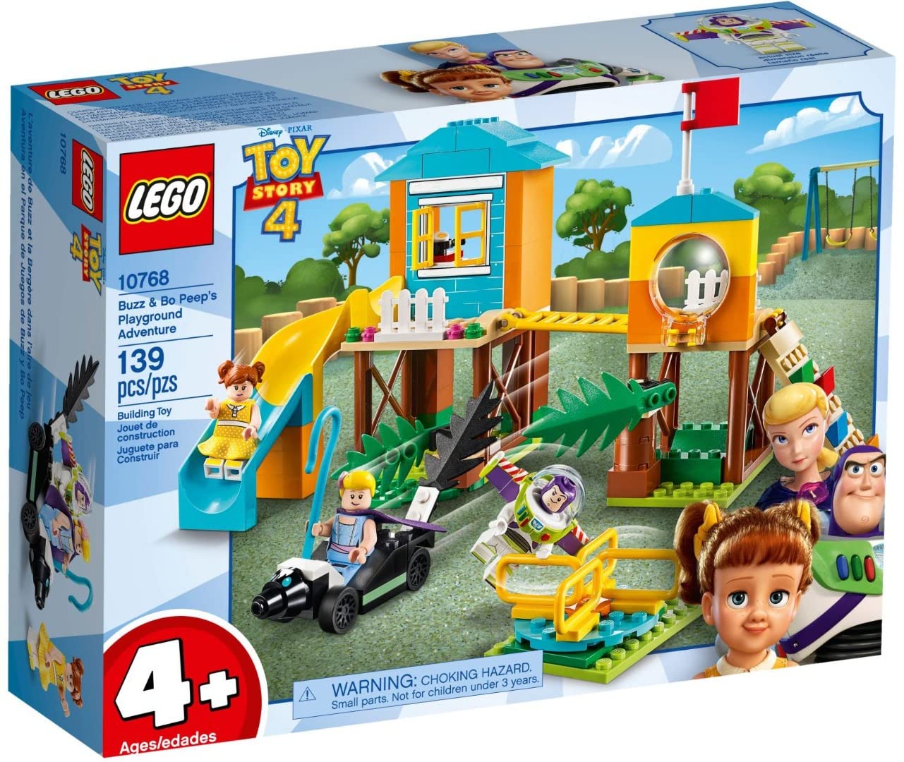 楽天HAKUEIレゴ（LEGO） トイストーリー4 バズ&ボー・ピープの遊び場の冒険 10768 ディズニー ブロック おもちゃ 女の子 男の子