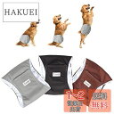 Luxja 犬用マナーベルト 男の子 メッシュ 防水 伸縮性 3点セット マーキング お漏らし オシッコ対策 お出かけ しつけ 介護用(M,黒+グレー+コーヒー...