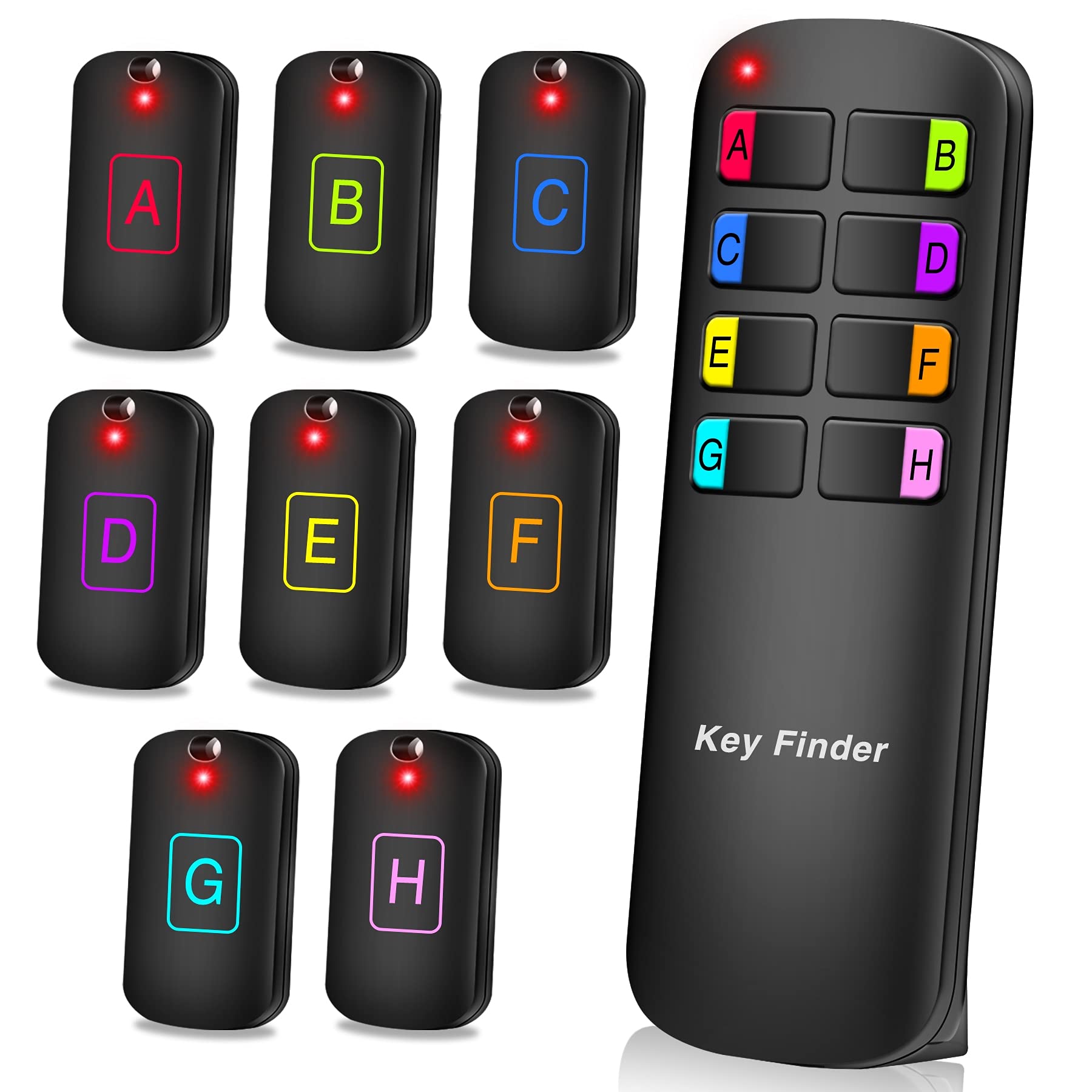 【送料無料】キーファインダー Key finder 探し物発見器 忘れ物探知機 落し物防止 アラーム の置き忘れ 鍵 紛失防止 音の出る 使用便利 キーリング付...