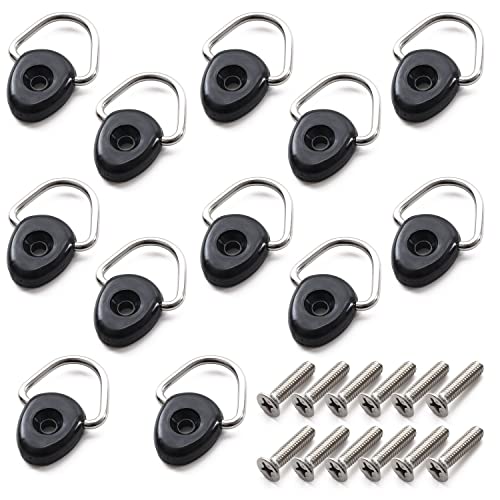 【送料無料】【SunSlow】 ユーティリティフック 荷掛けフック フリード N-VAN M6×25mm 専用ビス付 12個..