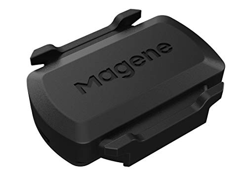 Mageneアウトドア/インドアスピード/サイクリング用ケイデンスセンサー、ワイヤレスBluetooth/Ant+ バイクロードバイクまたはスピニングバイク用のコンピューターRPMセンサー、Onelap、Wahoo Fitness、Zwift、Stravaと互換性のあるトレーナー 1PC