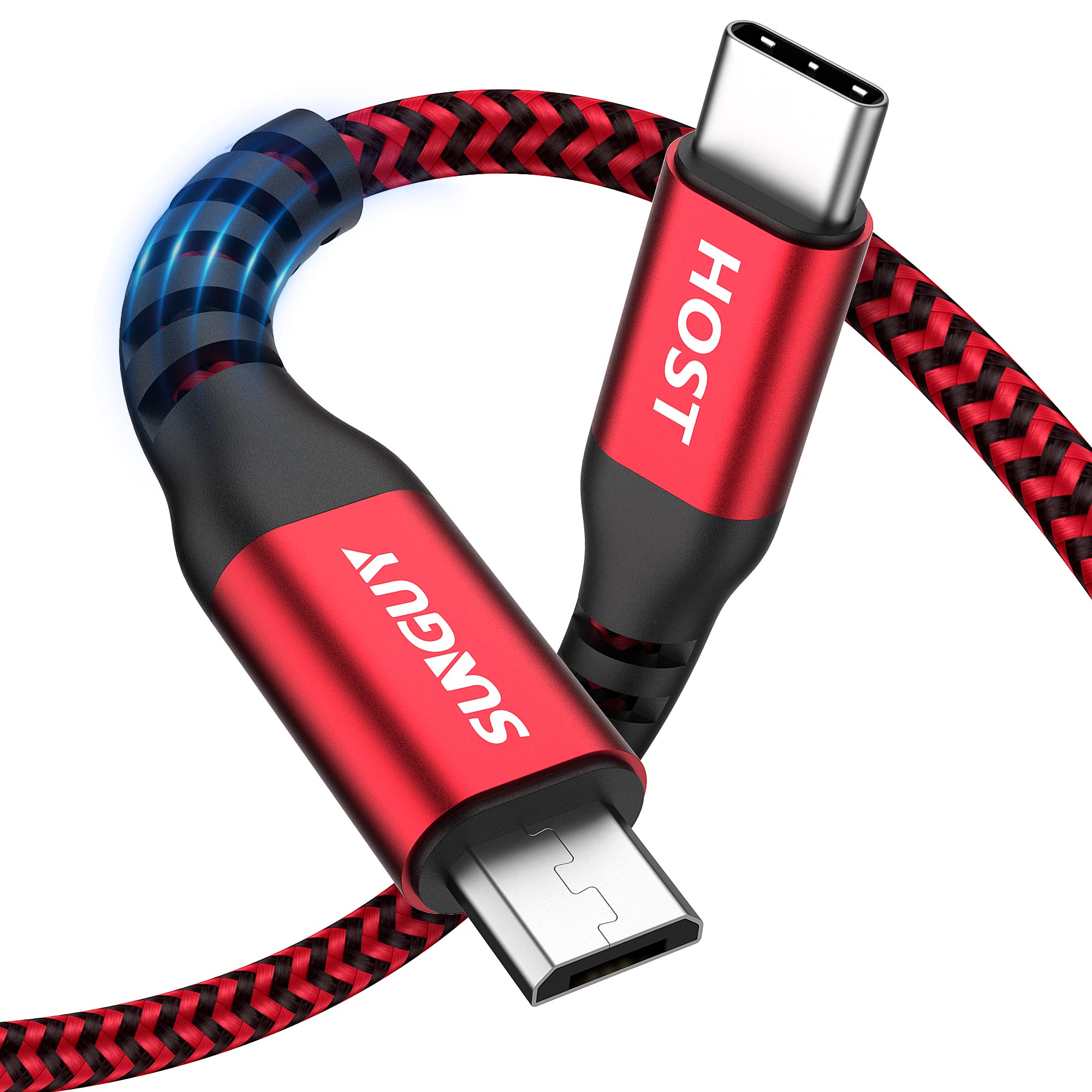 SUNGUY Type C Micro USB ֥ 1.5M (USB C to micro) OTG֥ C ޥ B ť֥ USB2.0 ǡž Androidޥ ʤɤб 1.5m å