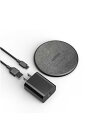 Anker 318 Wireless Charger (Pad) (ワイヤレス充電器 Qi認証) iPhone 14/ 13 Galaxy 各種対応 最大10W出力 USB-C USB-A ケーブル同梱 type-c入力対応