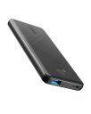 Anker 523 Power Bank (PowerCore Slim 10000 PD) (10000mAh / 大容量モバイルバッテリー) 【USB Power Delivery対応/PowerIQ 3.0 (Gen2) 搭載/PSE技術基準適合/USB-C入力対応】 iPhone 14 / iPhone 13 Pixel その他 各種機器対応 (ブラック)