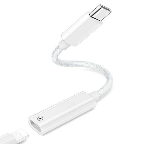 【新登場】ライトニング to USB Type C 変換アダプタ iPhone 15 PD急速充電 データ転送 Lightning usb-c 変換アダプタ ナイロン編組ケーブル 対応iPhone 15/15 Pro Max Plus/iPad Pro/iPad min…