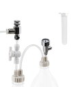 Clscea 水槽用DIY co2ジェネレーター co2添加 化学式co2 co2 セット ランキング 水槽 二酸化炭素 ディフューザー付き ペットボトル G211