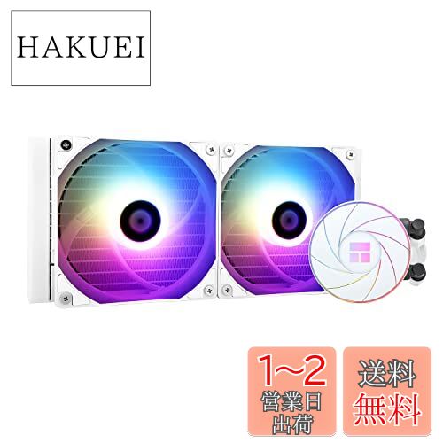 Thermalright AQUA ELITE 240 WHITE ARGB CPU顼240󥵥120mm PWMե...