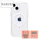 iFace Look in Clear Hybrid Magnetic iPhone 14 ケース (クリア)【アイフェイス アイフォン14 用 iphone14 用 カバー MagSafe 対応 耐衝撃 透明 クリアケース ストラップホール】