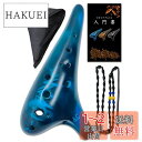 【送料無料】PERDIN オカリナ アルトc 入門セット 初心者セット おかりな okarina 陶器 運指表 日本語説明書付き シーブルー