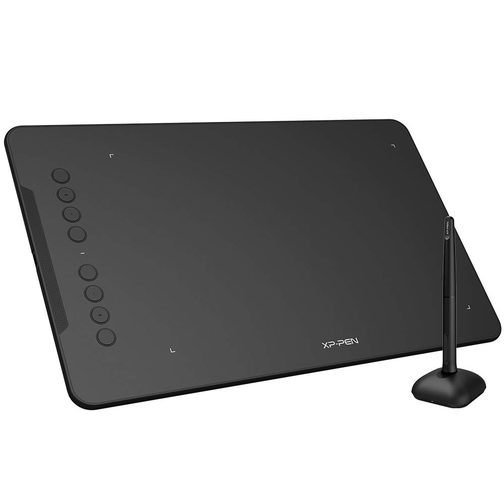 XPPen ペンタブ Decoシリーズ Android6.0以上スマホ対応 ペンタブレット 10x6.25インチ エクスプレスキー 8個 Deco01V2