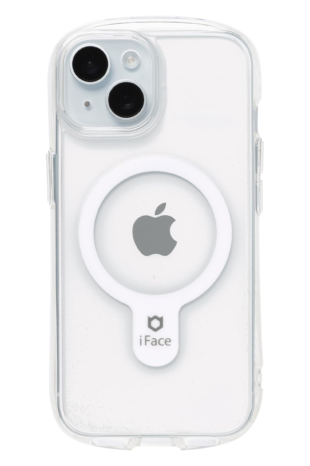 iFace Look in Clear Hybrid Magnetic iPhone 15 ケース MagSafe 対応 (クリア)【アイフェイス アイフォン15 用 iphone15 用 カバー MagSafe 対応 耐衝撃 透明 クリアケース ストラップホール】