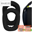 Geekria イヤーパッド Comfort 互換性 パッド ロジクール Logitech G435 G335 ヘッドホンに対応 パッド イヤー/イヤーカップ メッシュファブリック (黒)