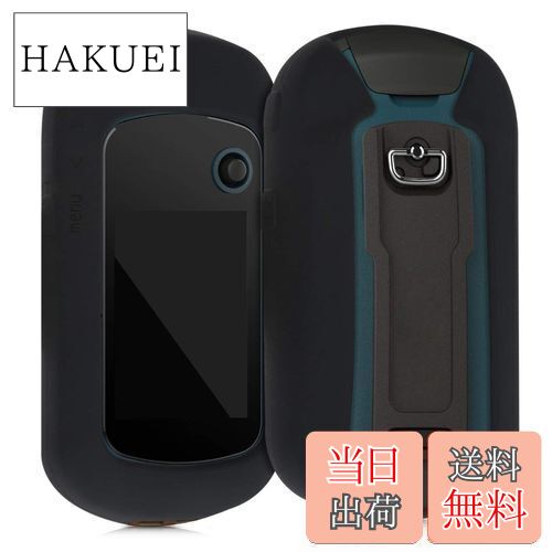 【送料無料】kwmobile 対応: Garmin eTrex 22x / 32x ケース - GPS ナビ シリコン 保護ケース 黒色