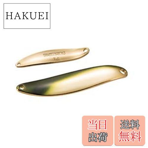 【送料無料】シマノ(SHIMANO) スプーン カーディフ スリムスイマー プレミアムメッキ 5.0g TR-E50R 73T グリーンゴールド