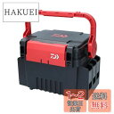 ダイワ(DAIWA) タックルボックス TB3000 ブラック/レッド 釣り ボックス