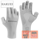 Bassdash(バスダッシュ) 釣り グローブ レディース UPF 50+ UVカット 釣り手袋 日焼け防止 速乾 3/4フィンガー フィッシンググローブ (グレー, XS)