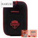 JAWEGOLF ゴルフレーザー距離計レンジファインダーハードケース収納ボックス収納袋キャリングケース (黒)