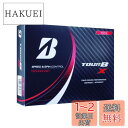 BRIDGESTONE(ブリヂストン)ゴルフボール TOUR B X 2022年モデル 12球入 ホワイト