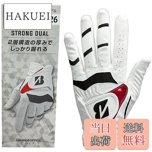 【送料無料】BRIDGESTONE(ブリヂストン) ゴルフグローブ STRONG DUAL GLG21 メンズ