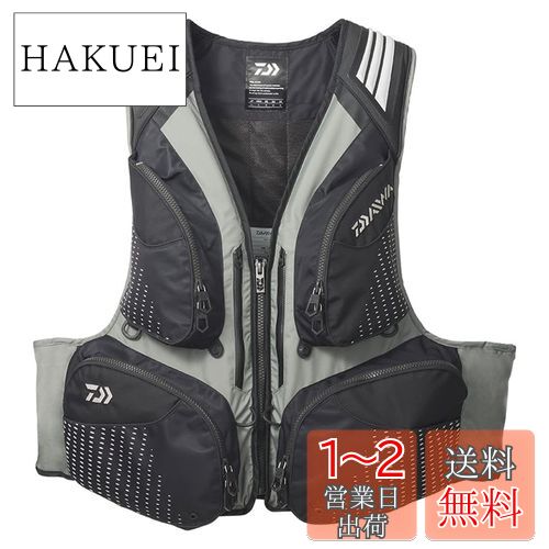 ダイワ(DAIWA) フローティングベスト DF－3623 グレー 2XL