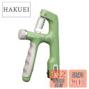 GreenGee 握力増強器 エクササイズ 握力グリッパー カウンター付き 10-100kg 負荷調整可能 ハンドグリッパー ストレス解消 リハビリ器具 テニス 野球 握力強化訓練 握りやすい 滑りづらい 男女兼用 ポリプロピレン (グリーン)