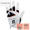 【送料無料】BRIDGESTONE(ブリヂストン) ゴルフグローブ SOFT GRIP GL2404 ホワイト 22cm メンズ GL2404WH22