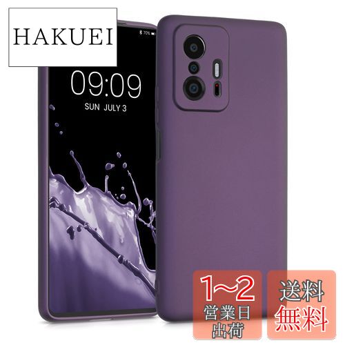 kwmobile ޥۥ б: Xiaomi 11T / 11T Pro  - ޡȥե С TPUݸ ᥿å ᥿åѡץ