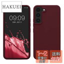 kwmobile スマホケース 対応: Samsung Galaxy S22 ケース - TPU リキッド シリコン カバー - 耐衝撃 傷防止 サラサラ Case