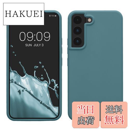 【送料無料】kwmobile スマホケース 対応: Samsung Galaxy S22 ケース - TPU リキッド シリコン カバー - 耐衝撃 傷防止 サラサラ Case