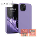 【送料無料】kwmobile スマホケース 対応: Apple iPhone 13 mini ケース - TPU リキッド シリコン カバー - 耐衝撃 傷防止 サラサラ Case