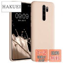 【送料無料】kwmobile スマホケース 対応: Xiaomi Redmi Note 8 Pro ケース - 耐衝撃 滑り止め ソフト TPU シリコン - ココナッツミルク