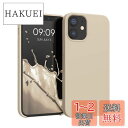 kwmobile スマホケース 対応: Apple iPhone 12 mini ケース - TPU リキッド シリコン カバー - 耐衝撃 傷防止 サラサラ Case