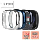 Seltureone 【3個セット】 Fitbit versa 4用ケース Fitbit sense 2用ケース versa 4保護ケース sense 2保護カ...