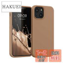 kwmobile スマホケース 対応: Apple iPhone 13 mini ケース - TPU リキッド シリコン カバー - 耐衝撃 傷防止 サラサラ Case