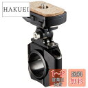 REC-MOUNTS バーマウント GoPro ウェアラブルカメラ ビデオカメラ向け バイク 自転車などの ハンドルバーに 28.6/31.8mm用 REC-B21-GPCNKW-318