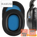 Geekria イヤーパッド QuickFit 互換性 パッド ゼンハイザー Sennheiser HD8 DJ ヘッドホンに対応 イヤパッド/イヤークッション/イヤーカップ (プロテインレザー/ブラック)