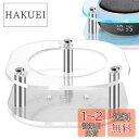 Geekria ヘッドホンスタンド アクリル 製 ヘッドセットスタンド ヘッドセットホルダー ヘッドホンホーク ヘッドホンハンガー 互換性 スタンド (透明 クリア) 適合 Echo Dot エコードット (第三世代) ヘッドセット用