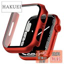 TEMEDO 対応 Apple Watch ケース 49mm 45mm 44mm 41mm 40mm アップルウォッチ カバー PC素材 Apple Watch カバー 全面保護 二重構造 アップルウォッチ ケース ガラスフィルム 一体型 Apple Watch se 第二世代/se/6/5/4 アップルウォッチse 第二世代/se/6/5/4 対応(40mm,(2)