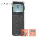 オーム電機AudioComm デジタルICレコーダー ボイスレコーダー 8GB MP3録音 WAV録音 MP3再生 WAV再生 会話録音 自動開始 ノイズ軽減 ブラック ICR-U138N 03-1910 OHM