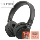 オーム(OHM) 電機AudioComm ワイヤレスヘッドホン ヘッドフォン Bluetooth 無線 マイク付き スマホ通話 着信応答 ブラック 折りたたみ HP-W310N-K 03-2886