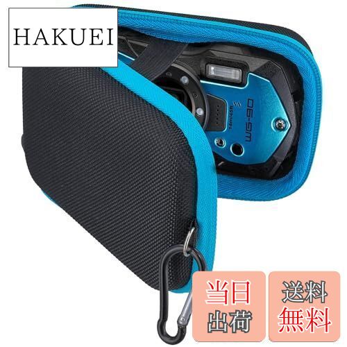 【送料無料】ペンタックス RICOH PENTAX WG-90 デジタルカメラ専用収納ケース WGシリーズ(ブルーのジッ..