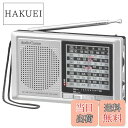 【送料無料】オーム電機AudioComm ラジオ 短波ラジオ ラジオ日経 ハンディラジオ AM/FM/SW1-9 ワイドFM 乾電池式 AC電源式 2WAY RAD-H330N 03-5570 OHM