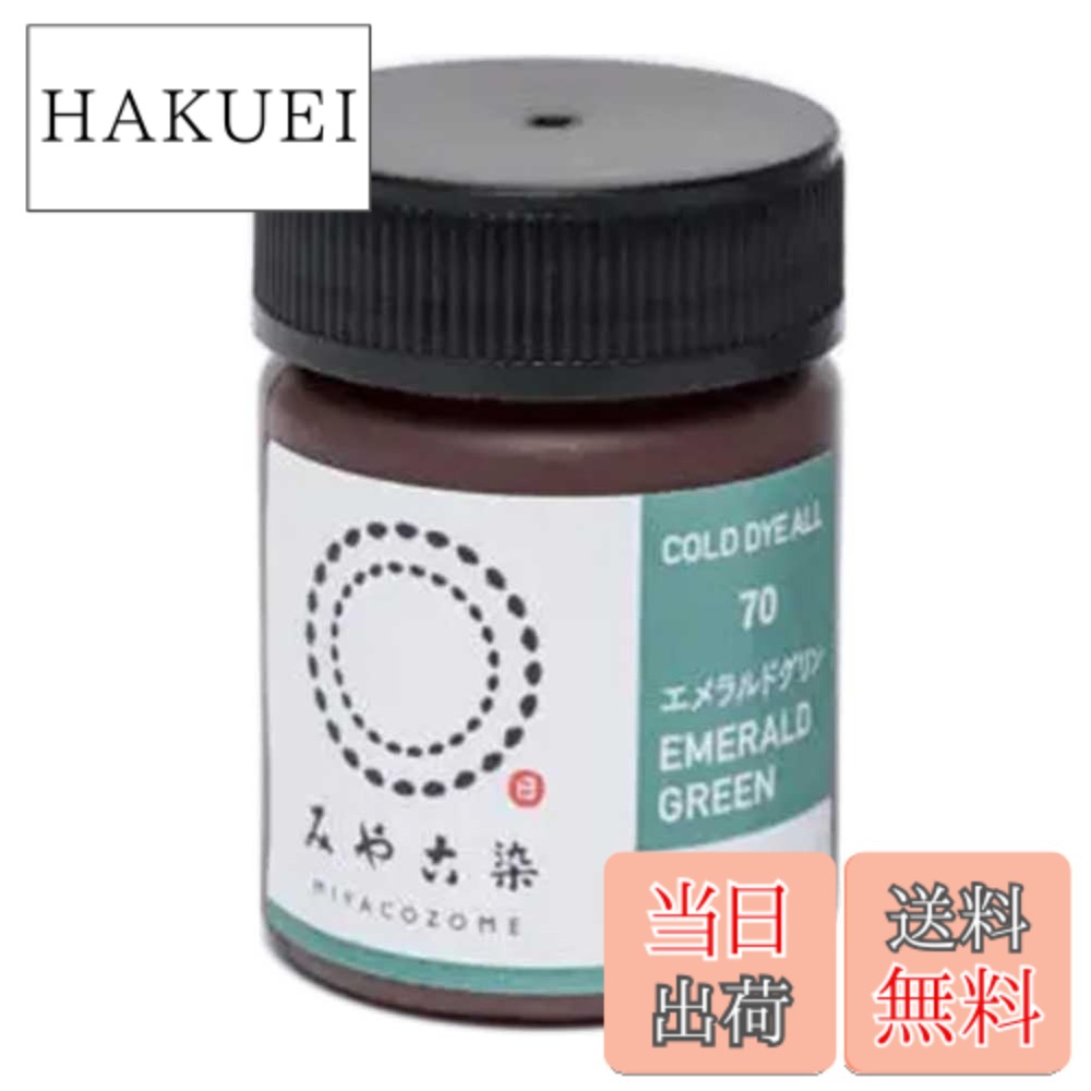 【送料無料】桂屋ファイングッズ(Katsuraya fine goods) 染料 コールダイオール 布用 ECO 色：#70 エメラルドグリン