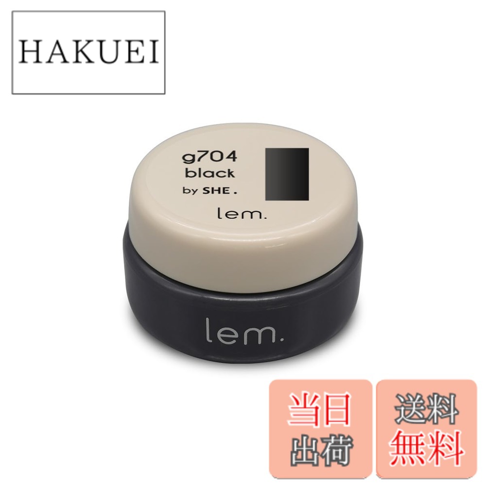 【送料無料】lem.(レム) ブラック LM-g704 色：ブラックグレー、サイズ：3g