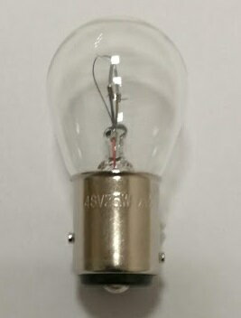 舶用電球 白熱電球 BAY15d S25 48V25W 50個入