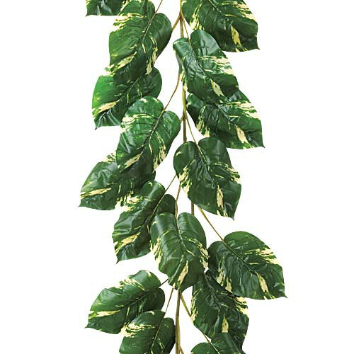 ジャンボポトスガーランド(24/ワイヤー入り) LEGA7619 造花 フェイクグリーン 装飾 インテリア ディスプレイ 人工観葉植物